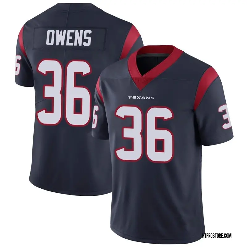 Men's Jonathan Owens Houston Texans Team Color Vapor Untouchable Jersey ...