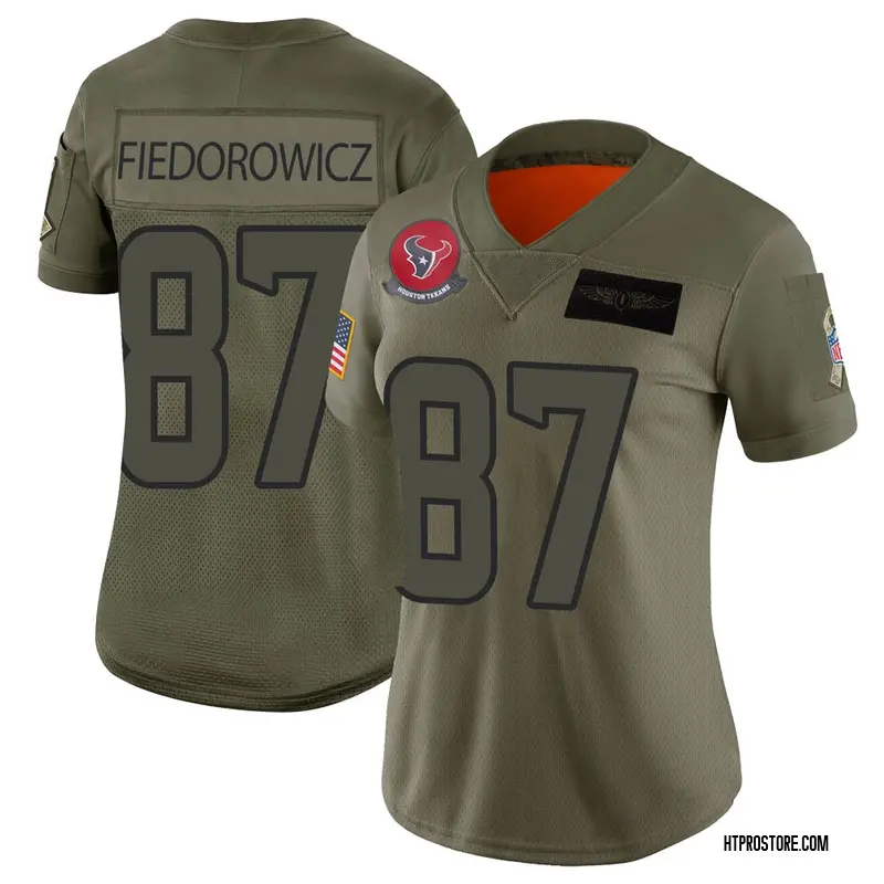 Youth Nike J.J. Watt Olive Houston Texans 2019 Salute to Service Game Jersey