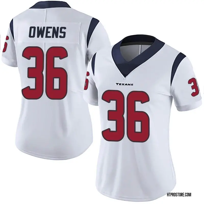 Women's Jonathan Owens Houston Texans Vapor Untouchable Jersey - White ...